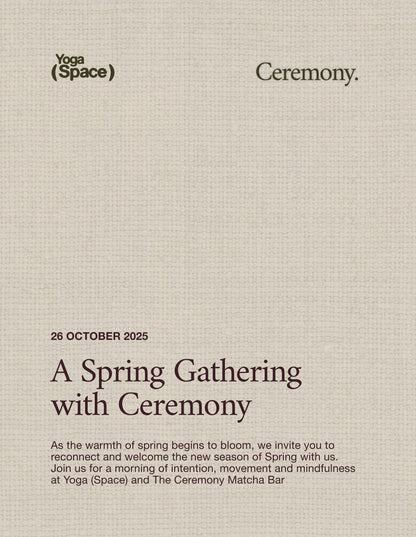 Ceremont at Yoga (Space)