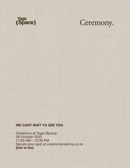 Ceremont at Yoga (Space)